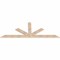 Ekena Millwork Saratoga Smooth Timber Gable Bracket, Douglas Fir, 96"W x 36"H x 1 1/2"D x 5 1/2"F, 9/12 Pitch GBW096X36X0206SAR00SDF - alternate 5